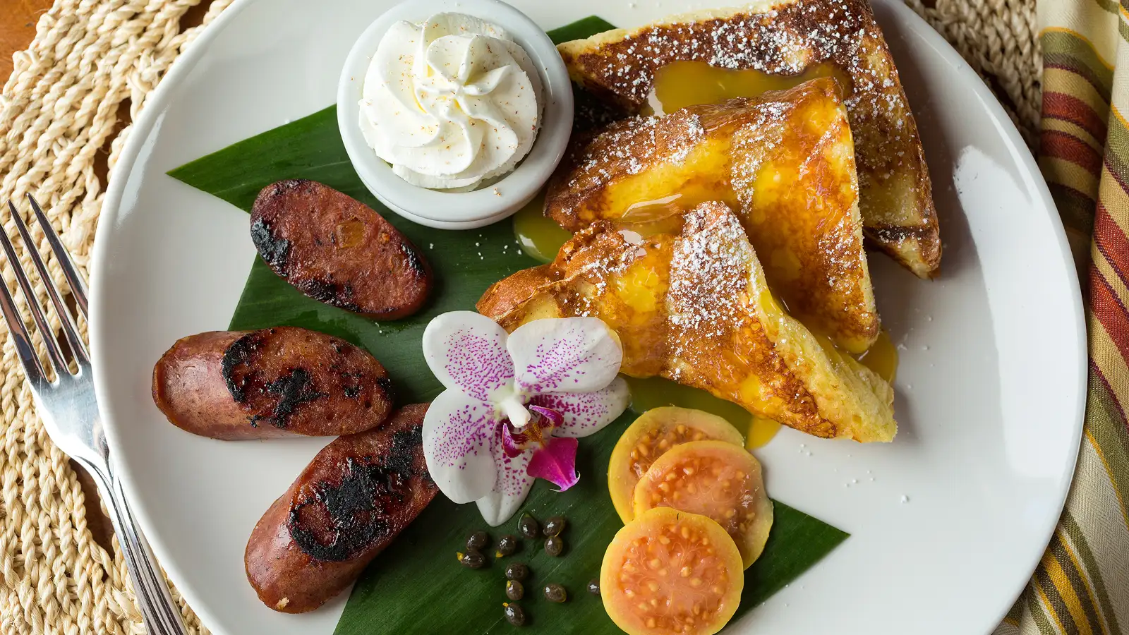 Holualoa Inn breakfast on the Big Island